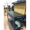 Image 3 : Mastercraft workbench  47" x 24" x 61 1/2" c/w power bar and light
