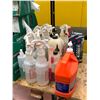 Image 2 : KIMTECH lens cleaning station Qty 8, Spray soap/water bottles Qty 9, air tool oil 3 partials, Tapmat