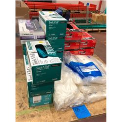 Assorted Nitrile gloves 18 boxes, approx. 30 bags assorted nitrile gloves