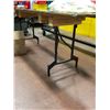 Image 1 : Wooden collapsible table 96" x 24" x 35" (table only)