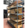 Image 2 : Steel shelving 100" x 25" x 96" x  10 shelves (shelving only)