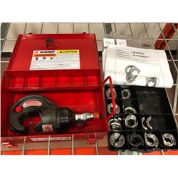 Burndy cable hypress Y35 crimper (NEW), 12 assorted dies