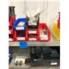 Image 2 : Galvanized shelf, assorted contents, GFCI breakers, breaker terminals, relays, CISCO 110-24 qty 7, A