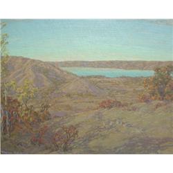 Looking North at Nose Hill, Sept. 1952; Marion Hamilton (Canadian, 20th century)