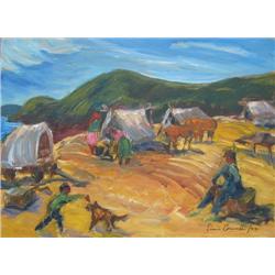 1958 Stampede camp #2, 2002; Sonia Cornwall (Canadian, 1919 - )