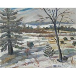 Winter; Tutzi Haspell-Seguin (Canadian, 1911 - )