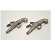 Image 4 : 18PZ-19 ALL METAL FLINTLOCK PAIR