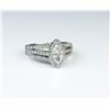 Image 3 : 18CAI-34 MQ CENTER DIAMOND RING