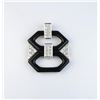 Image 1 : 18CAI-15 BLACK ONYX  DIAMOND PENDANT