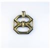 Image 4 : 18CAI-15 BLACK ONYX  DIAMOND PENDANT