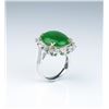 Image 3 : 18CAI-2 JADE  DIAMOND RING