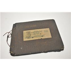 18PG-96 SCRAP BOOK GERMAN MONEY