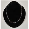 Image 1 : 18RPS-25  BLACK/PEACOCK COLORED PEARLS