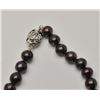 Image 4 : 18RPS-25  BLACK/PEACOCK COLORED PEARLS