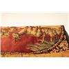 Image 3 : 16MCB-29 ELK TAPESTRY W/ANTIQUE TABLE CLOTH