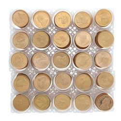 BULLION: [500] South African Krugerrand gold coins, Contain 1 troy ounce gold each; Assorted date. *