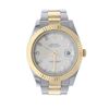 Image 1 : ROLEX: [1] Stainless steel & 18k yellow gold Rolex DateJust II watch; 41mm case, cream dial with dia