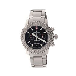 WATCH: [1] Stainless steel Blancpain Monaco Yacht Show Auto Flyback Air Command 200M watch; 41mm cas