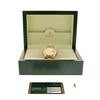 Image 3 : ROLEX: [1] Men's 18ky Rolex  DayDate II Oyster Perpetual automatic  wristwatch; Champagne dial with
