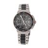 Image 1 : WATCH: [1] Stainless steel and ceramic Tag Heuer Formula 1 watch; 44mm case, grey dial with 3 sub di