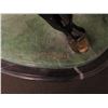 Image 5 : SCULPTURE: Painted bronze rearing horse, signed Marius in the mold; on verdigris and marble base. 26