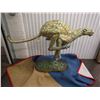 Image 2 : SCULPTURE: Bronze Running Cheetah with gilded spots. No markings found noted on previous report. 40"