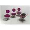 Image 1 : PLUS LINJE, Kopenhagen - Verner Panton - Vier Wire Cone Chair, - gebogener Stahldraht, verchro...