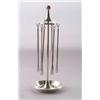 Image 1 : WÜRTTEMBERGISCHE METALLWARENFABRIK, Geislingen - Champagnerquirle im Ständer, - Plated. Bestehe...
