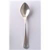 Image 1 : CHRISTOFLE & CIE, Paris - Josef Maria Olbrich - Vier Mokkalöffel, - Plated. Geschweifte Schaft...