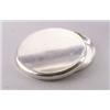 Image 1 : CHRISTOFLE & CIE, Paris - Lino Sabattini - Dose, - Plated. Sehr flache, runde Form. H.: 3 cm,...