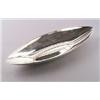Image 1 : CHRISTOFLE & CIE, Paris - Lino Sabattini - Schale, - Plated. Spitzovale, längliche Form mit ge...