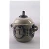 Image 1 : JOHANN PETER THEWALT - Tabaktopf, - Feinsteinzeug. Farbiges umlaufendes Dekor mit Ornamenten un...