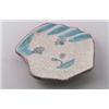 Image 1 : CERAMICA ARTISTICA DI SOLIMENE Vietry - Schale, - Keramik. Farbige Bemalung eines Gesichts auf...
