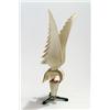 Image 1 : JOHANN LÖTZ WITWE, Klostermühle - Adler, - farbloses und grünes Glas, partiell mit orangefarben...