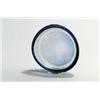 Image 1 : ORREFORS GLASBRUK AB., Orrefors - Sven Palmquist - Schale, - farbloses Glas, blauer Überfang,...