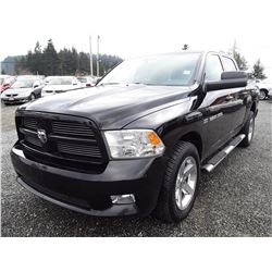 H2 --  2012 Dodge Ram 1500 , Black , 212768  KM's