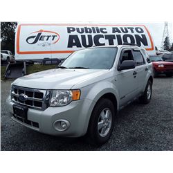 C6 --  2008 Ford Escape , Brown , 160 503  KM's