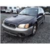 Image 1 : F3 --  2003 Subaru Outback 3.0 , Black , 210312  KM's