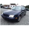 Image 1 : F5 --  2000 Volkswagen Jetta GLS , Blue , 284318  KM's