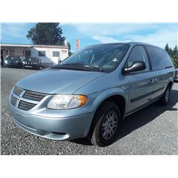 O1 --2006 DODGE GRAND CARAVAN, BLUE, 200,262 KMS