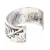 Image 2 : Vintage Overlay Geometric Cuff Bracelet