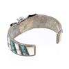 Image 2 : Old Pawn Turquoise  Mother of Pearl Watch Bracelet