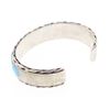 Image 2 : Vintage Turquoise Inlay Cuff Bracelet