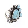 Image 3 : Darren Livingston Kingman Turquoise Long Ring