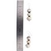 Image 2 : Vintage Graduated Beads Drop Earrings