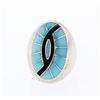 Image 1 : S.  I. P. Vintage Turquoise Inlay Ring