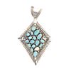 Image 1 : Emer Thompson Freeform Turquoise Pendant