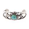 Image 1 : Vintage Turquoise Sand Cast Bracelet