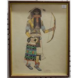 HOPI PAINTING (PENTEWA)