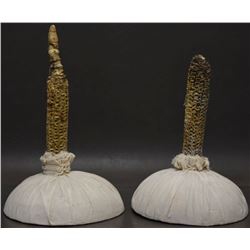 PAIR OF HOPI DANCE RATTLES